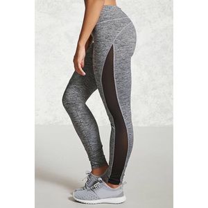 Active Mesh Panel Leggings